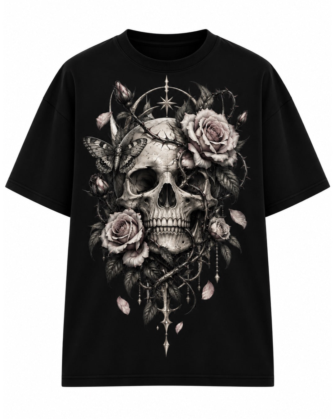 Skull, Thorns & Roses